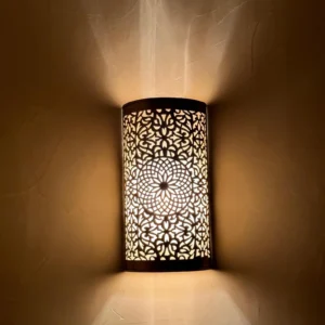 Applique murale en laiton, lampe murale en laiton